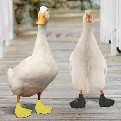 Pet Supplies Duck Goose Shoes Pet Cole Foot Poultry Boots Pet Duck Boots with Protective Soles Protective Shoe Set Pet Products